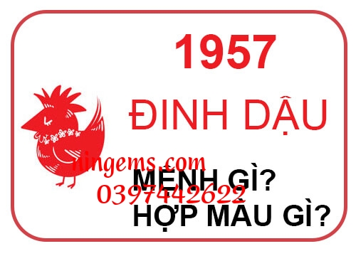 Người sinh năm 1957 mệnh gì? Tuổi con gì?