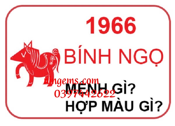 Sinh năm 1966 mệnh gì?