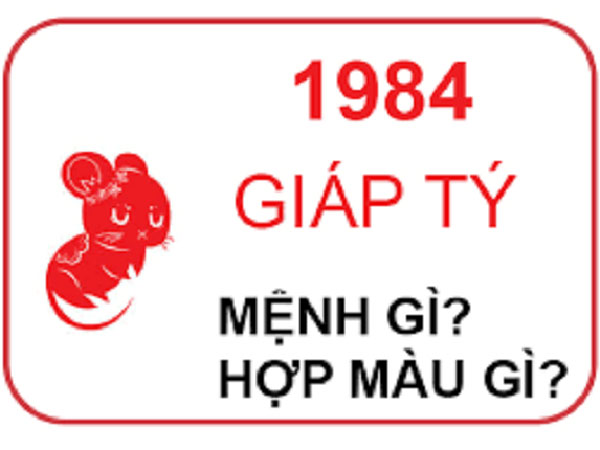 Sinh năm 1984 mệnh gì?